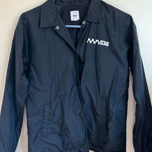 Black Vans windbreaker